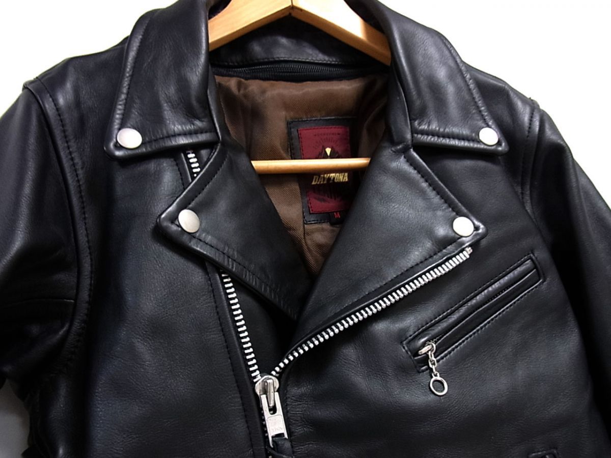 新品 定価31.900円☆DAYTONA デイトナ レザーダブルラーダース 