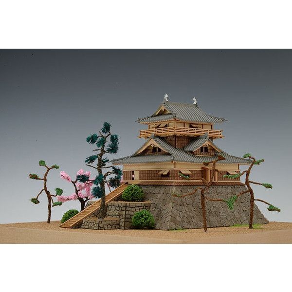 木製建築模型 1/150 丸岡城