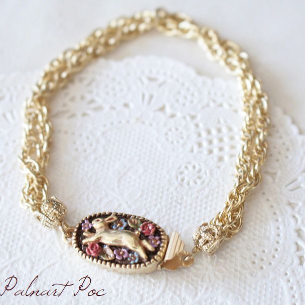 パルナートポック [送料無料] シークレットガーデン ブレスレット 正規取扱店 アクセサリー うさぎ ウサギ 雑貨 小物