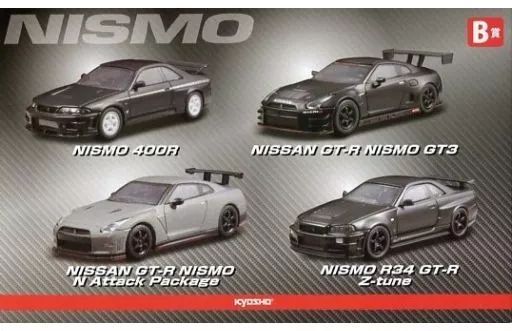 ≪超目玉★12月≫ 中古】ミニカー 1/64 4車種スペシャルマットカラーセット NISMO ミニカー