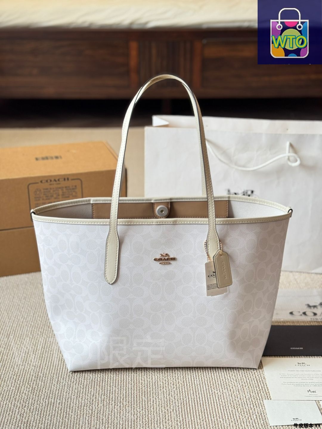 今日特価】Coach City Tote コーチ シティ トートバッグ - メルカリ