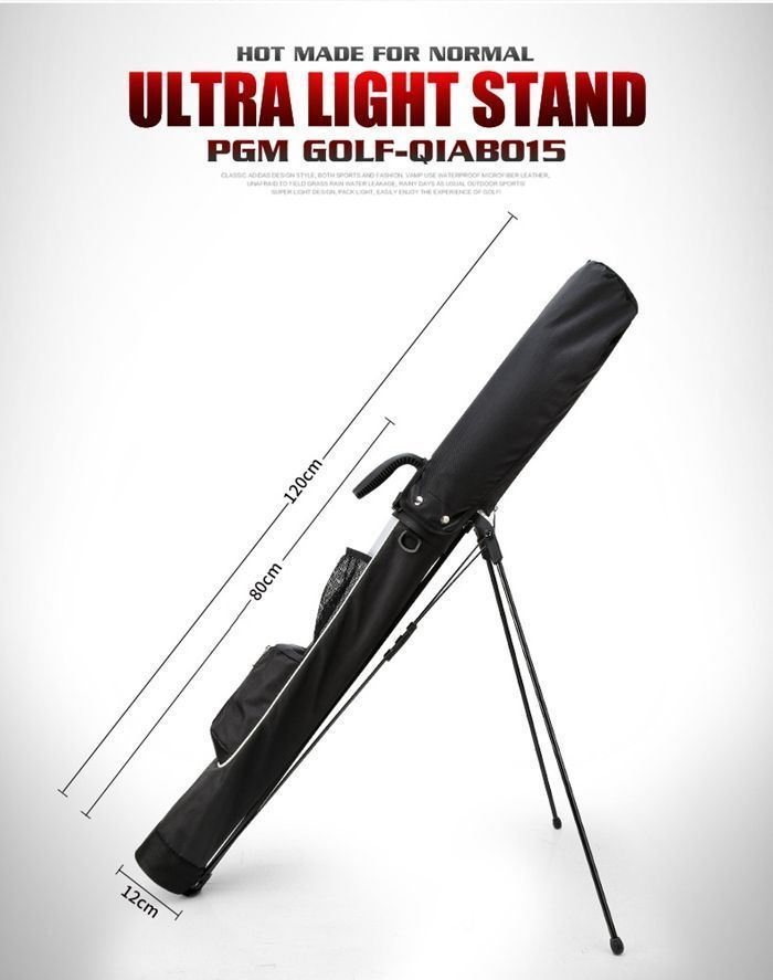 クラブケーススタンド背負えるキャディバッグショルダーベルトフード付き4色セルフスタンドバッグスタンドゴルフクラブケース