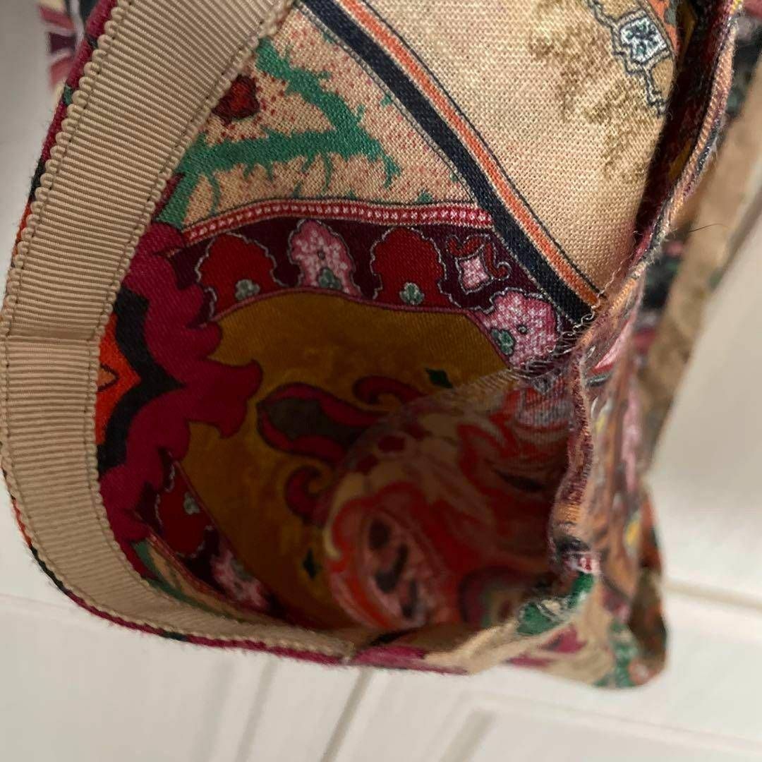 エトロ ETRO ペイズリー 総柄 花柄 リネン 麻 ボトム パンツ エトロ ETRO ペイズリー 総柄 花柄 リネン 麻 ボトム パンツ