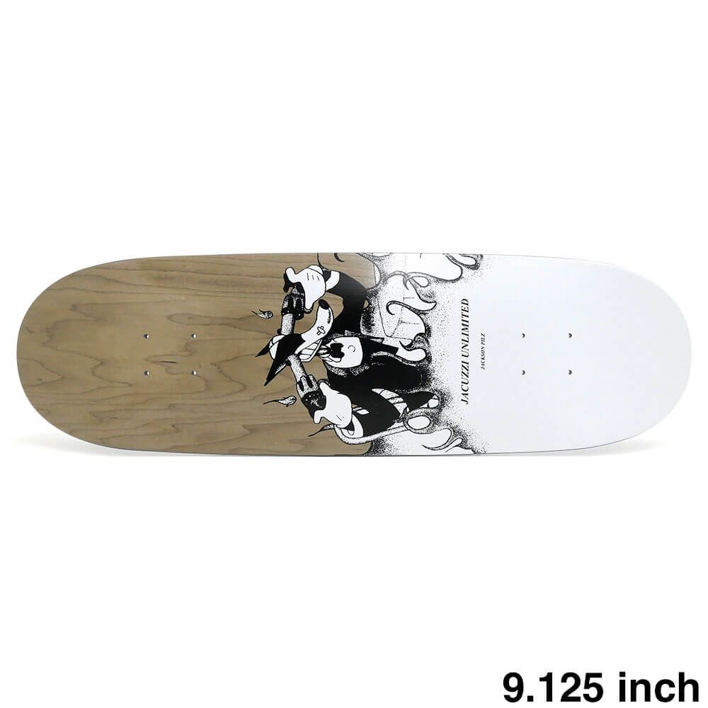JACUZZI DECK ジャグジー デッキ JACKSON PILZ HEAD ACHE 9.125 EGG SHAPE EPOXY 7 付属デッキテープ 11inch スケートボード スケボー