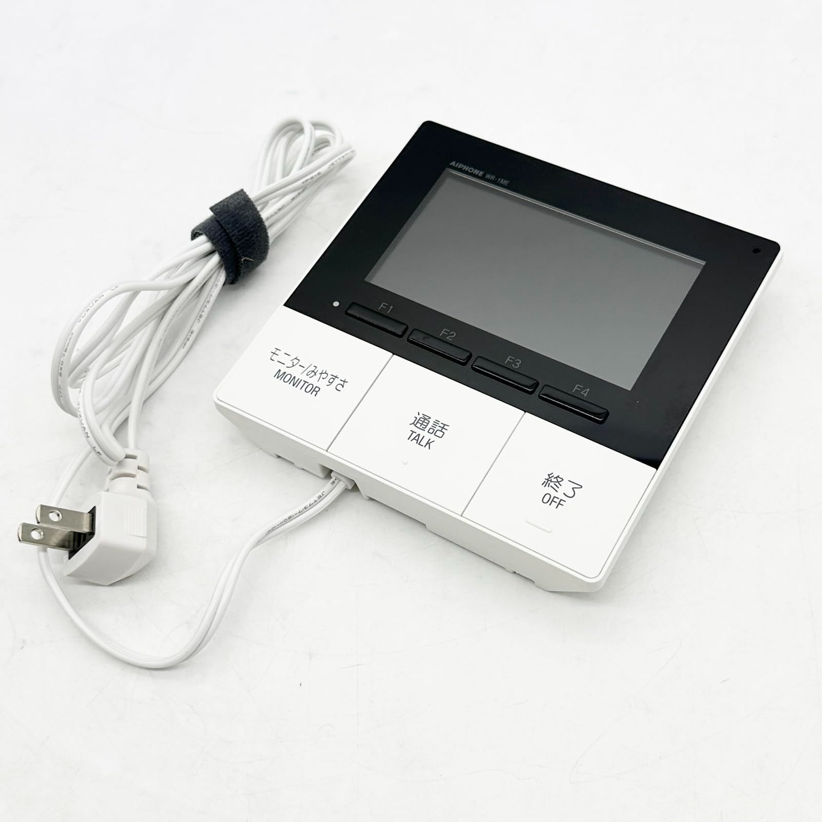 アイホン 4.3型モニターワイヤレステレビドアホン スノーホワイト KR-77 1365