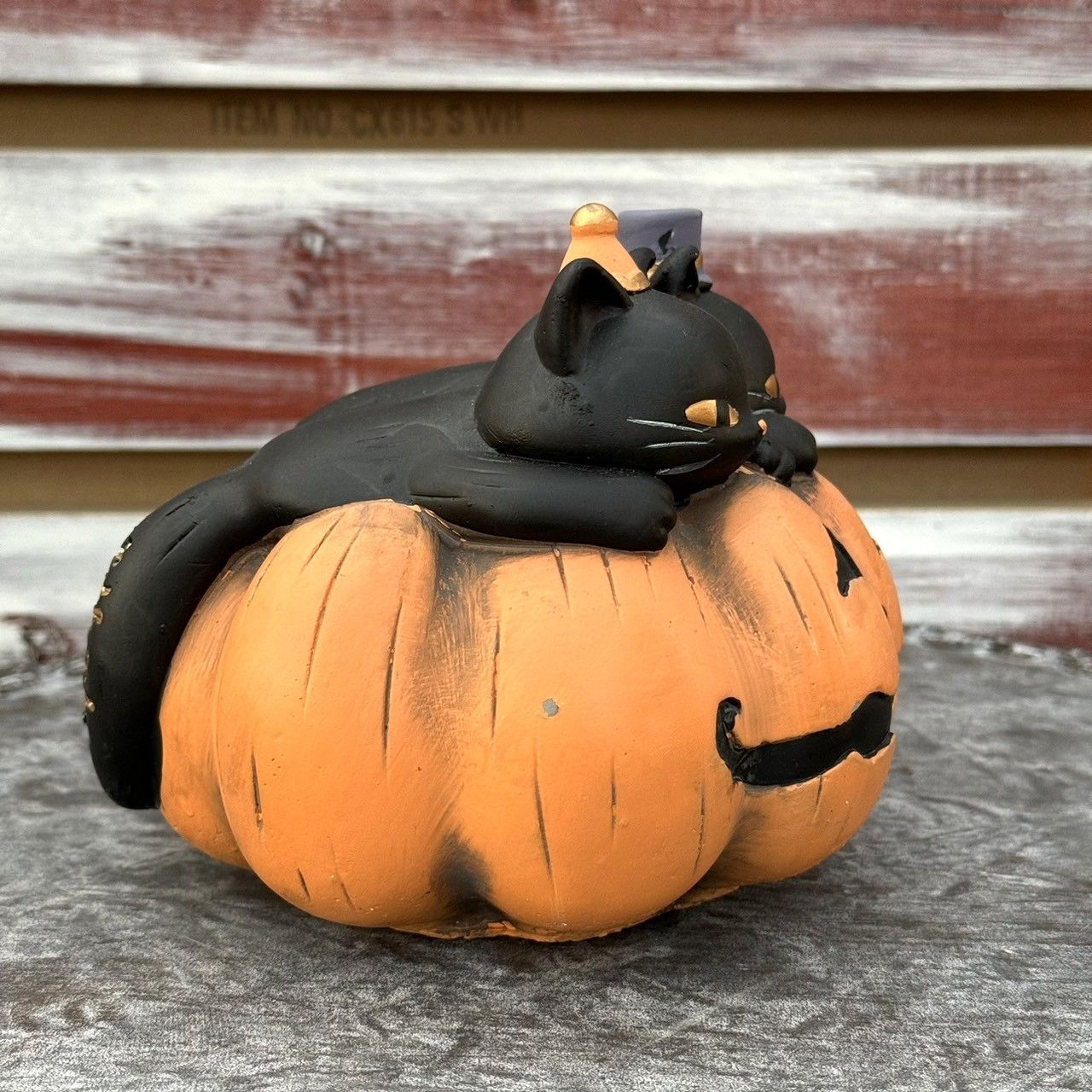 かぼちゃ黒猫&ミニかぼちゃ猫