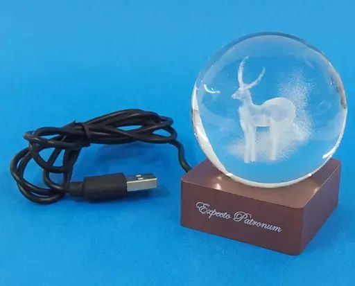 中古】家電サプライ ライティングクリスタルボール(パトローナス 