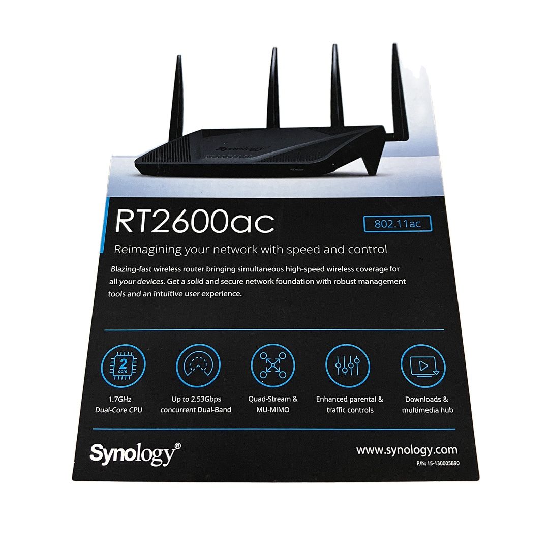 synology RT2600ac 無線LANルーター Wi-Fiルーター 11ac対応 シノロジー S10253521