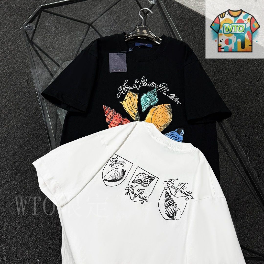 【極美品】ルイヴィトン☆ 両面刺繍 花柄 筆記体ロゴ入りオープンカラーシャツ. 今日特価】Louis Vuitton/LV ルイヴィトン 25SS 刺繍ロゴ T