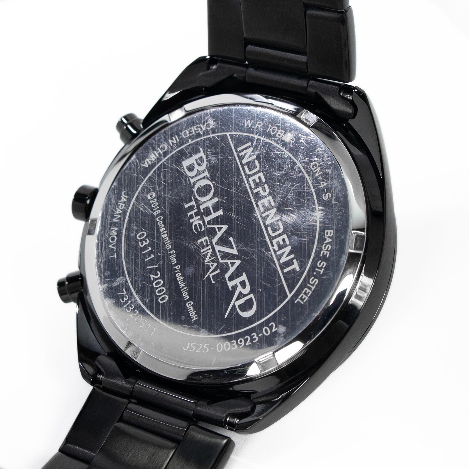 INDEPENDENT バイオハザード ザ・ファイナル 腕時計 限定2000本