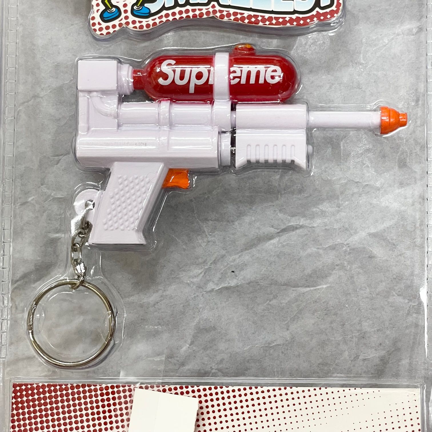 未開封 Supreme 19SS SUPER SOAKER 50 WATER BLASTER KEYCHAIN 水鉄砲