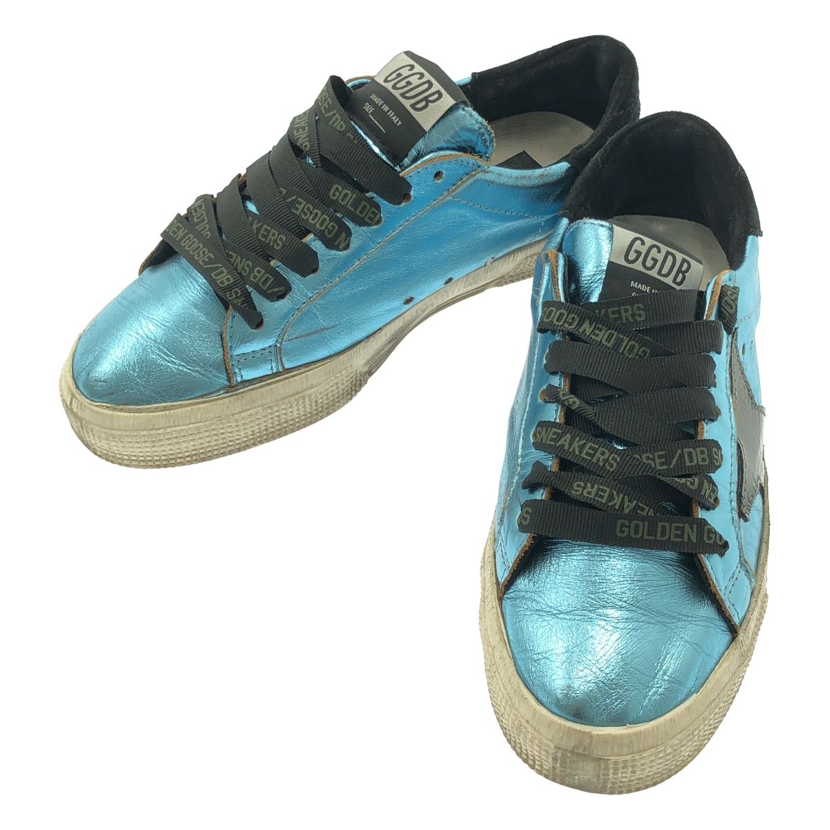 GOLDEN GOOSE / ゴールデングース | MAY ヴィンテージ加工 メタリック 