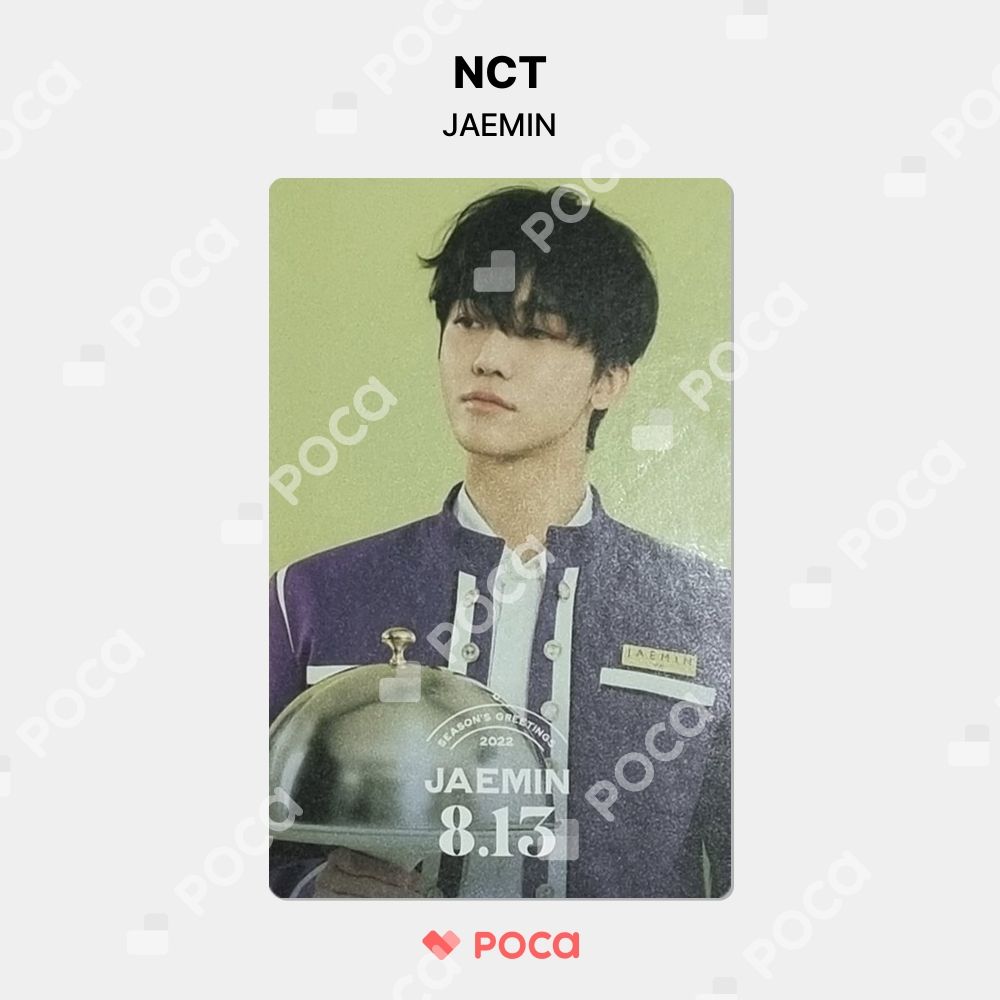 SEASON'S GREETINGS シーグリ ジミン トレカ NCT ジェミン トレカ 2022 SEASON'S GREETINGS シーグリ 公式