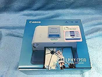 【中古】「非常に良い」ハローキティ プリンター SELPHY CP510 SELPHY CP510 中古「非常に良い」ハローキティ KITTY 用紙セット（特典付き）:ミニ キヤノンのミニフォトプリンター「iNSPiC」にハローキティモデル登場