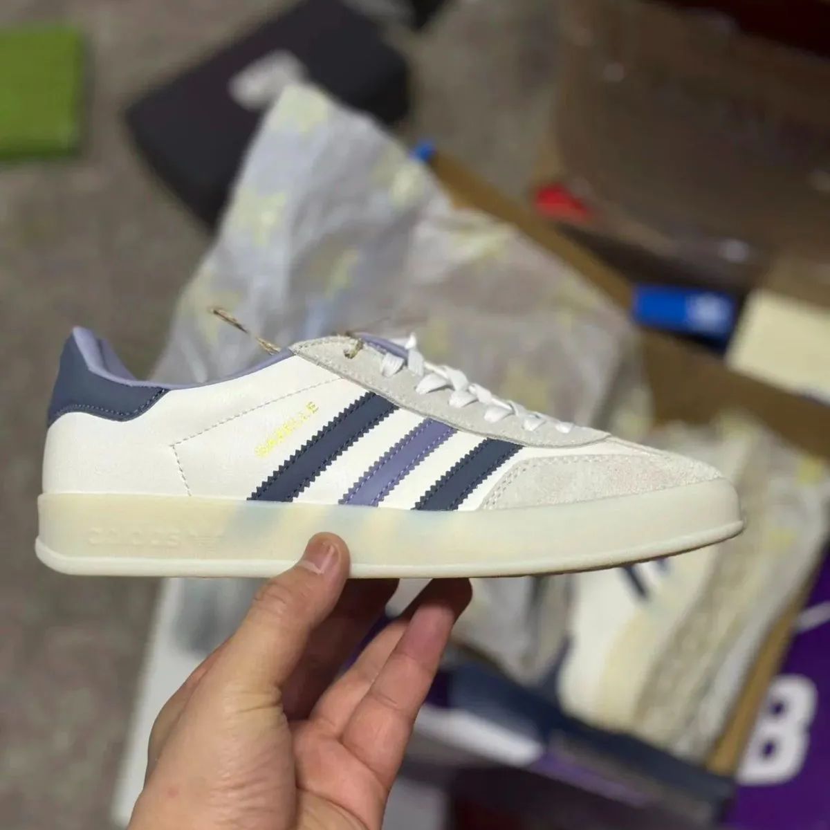 新品 ADIDAS アディダス IG1643 Adidas Original Gazelle Indoor Trainers