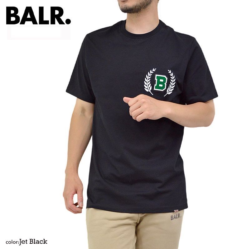 BALR ボーラー Olaf Straight B Crest T-Shirt 半袖Tシャツ 希少