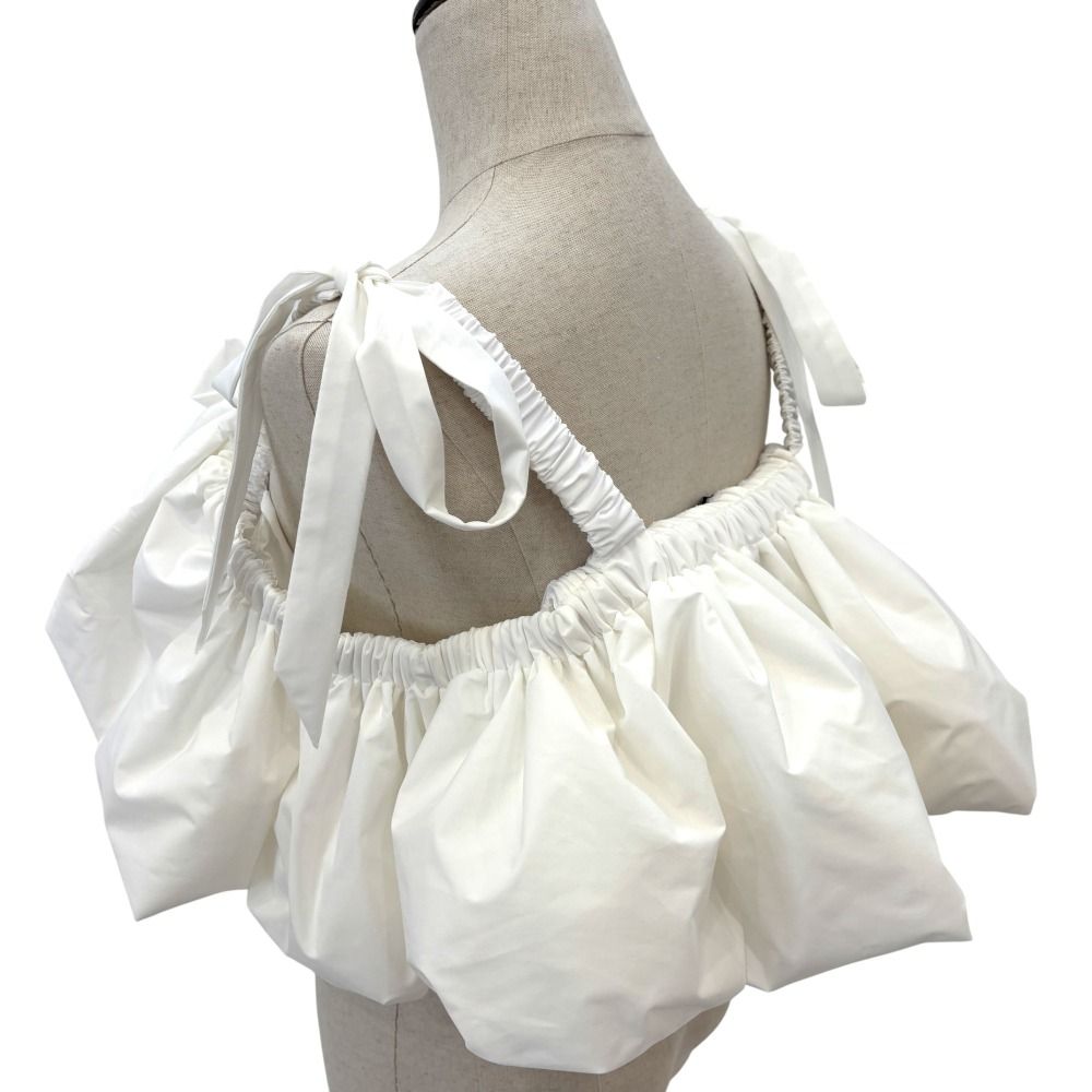 美品 HerPraha ハープラハ Flowing ribbon bustier ボリュームビスチェ  