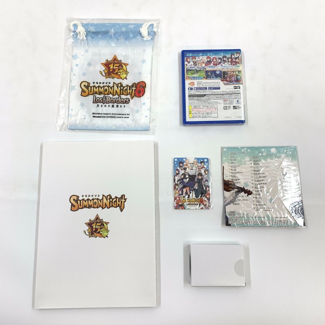 PSVITA サモンナイト6 15周年記念豪華パック サモンナイト6 失われた境界たち』の発売日が決定