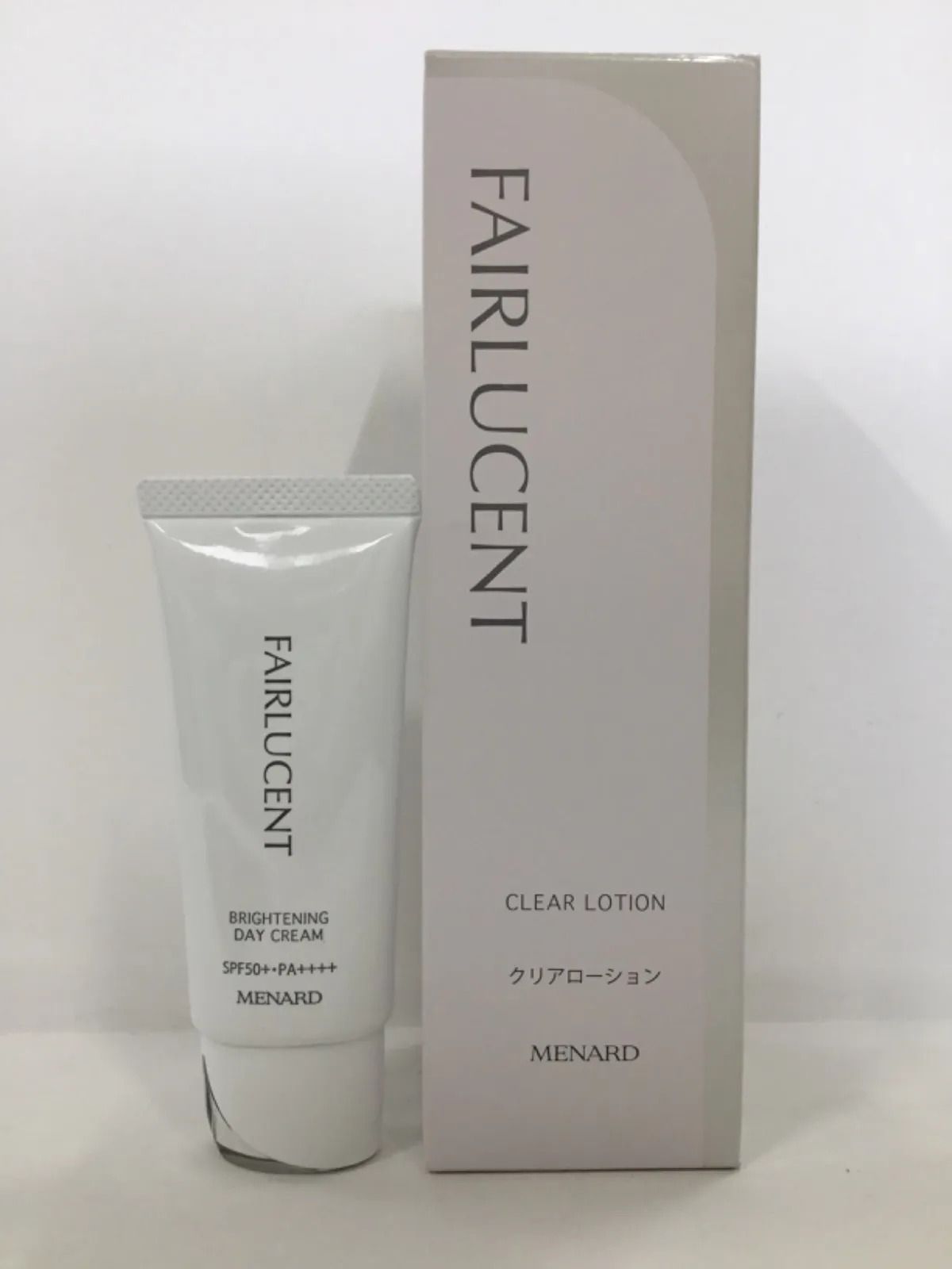メナード FAIRLUCENT クリアローション現品2本・トライアルセット