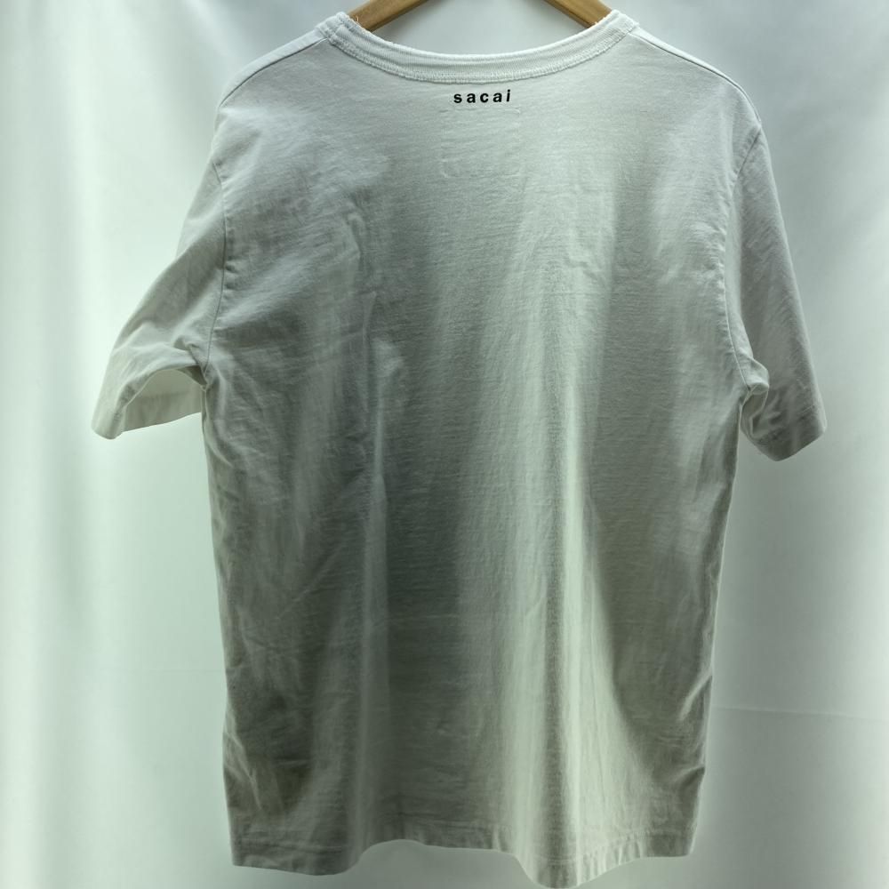 sacai アインシュタイン Ｔシャツ サイズ1 中古】SACAI アインシュタイン Tシャツ サイズ1 ホワイト sacai