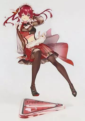 【希少】【宝鐘マリン】エンタメチャンス賞 複製サイン入りアクリルパネル 希少】【宝鐘マリン】エンタメチャンス賞 複製サイン入り