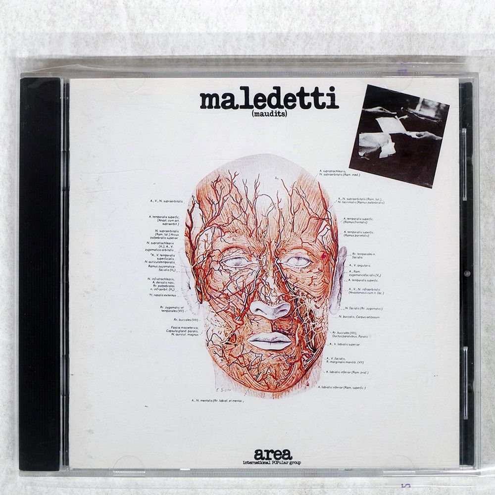 輸入盤 AREA/MALEDETTI (MAUDITS)/CRAMPS RECORDS CRSCD 005 CD