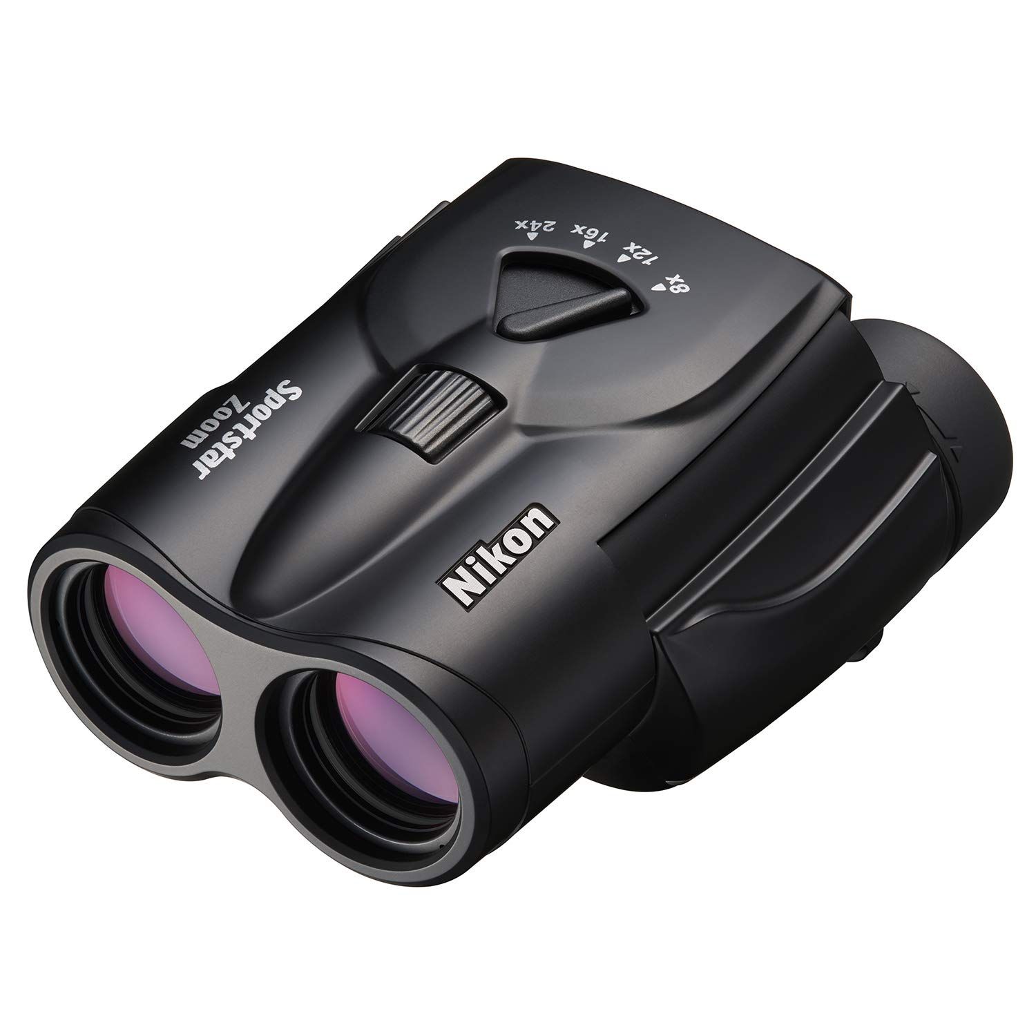 Nikon ズーム双眼鏡 スポーツスターズーム 8-24x25 ポロプリズム式 8-24倍25口径 ブラック Sportstar Zoom SPZ8-24X25BK ライブ コンサート スポーツ観戦 ブラック 双眼鏡のみ