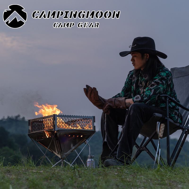 CAMPINGMOON キャンピングムーン 焚き火サークルプレート Mサイズ TKB