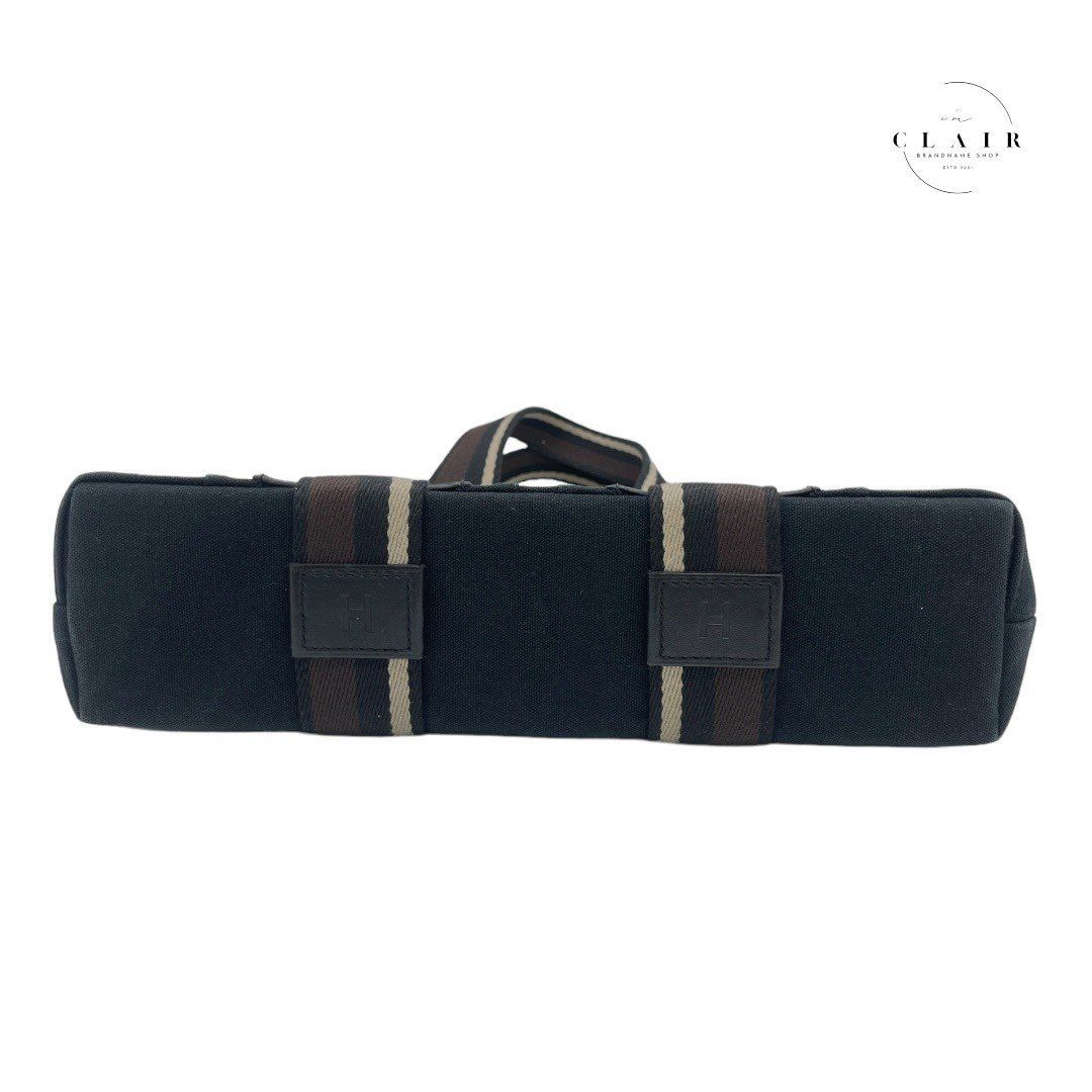 HERMES エルメス トロカホリゾンタルMM キャンバストートバッグ