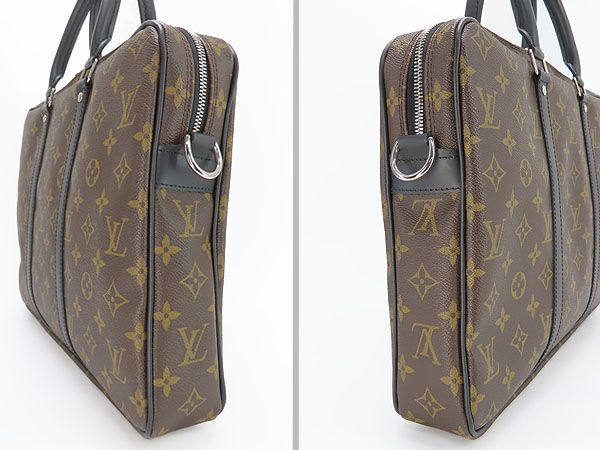 ほぼ新品】 ルイヴィトン LOUIS VUITTON モノグラム マカサー PDV PM ...