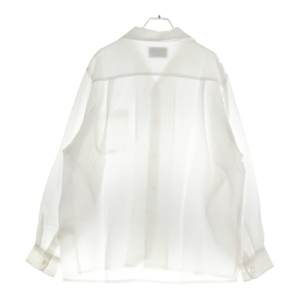 ★WACKO MARIA★ワコマリア★ホワイトシャツ WACKO MARIA (ワコマリア) 50'S OPEN COLLAR SHIRT L/S オープン