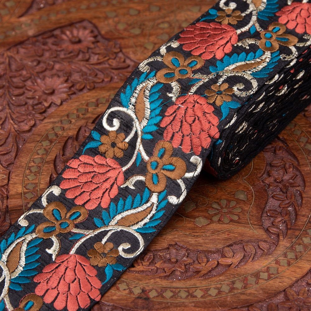 チロリアンテープ-ロール売 太幅7.5cm - 曼珠沙華 チロルテープ 手芸 チロリアンテープ 手芸用品