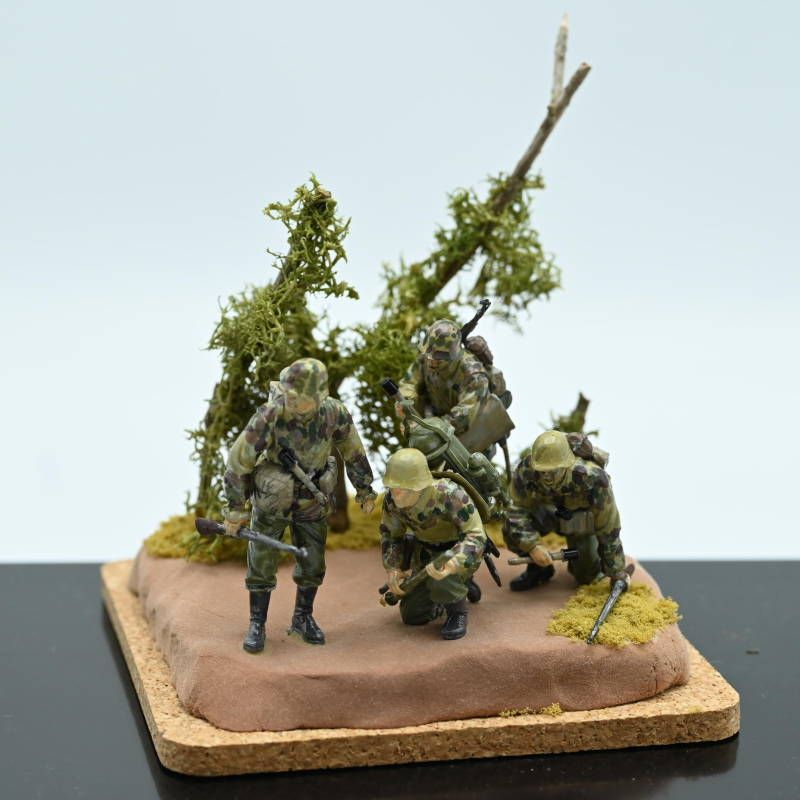 S02-s017 タミヤ 1/35 ミリタリーミニチュアシリーズ ジオラマ