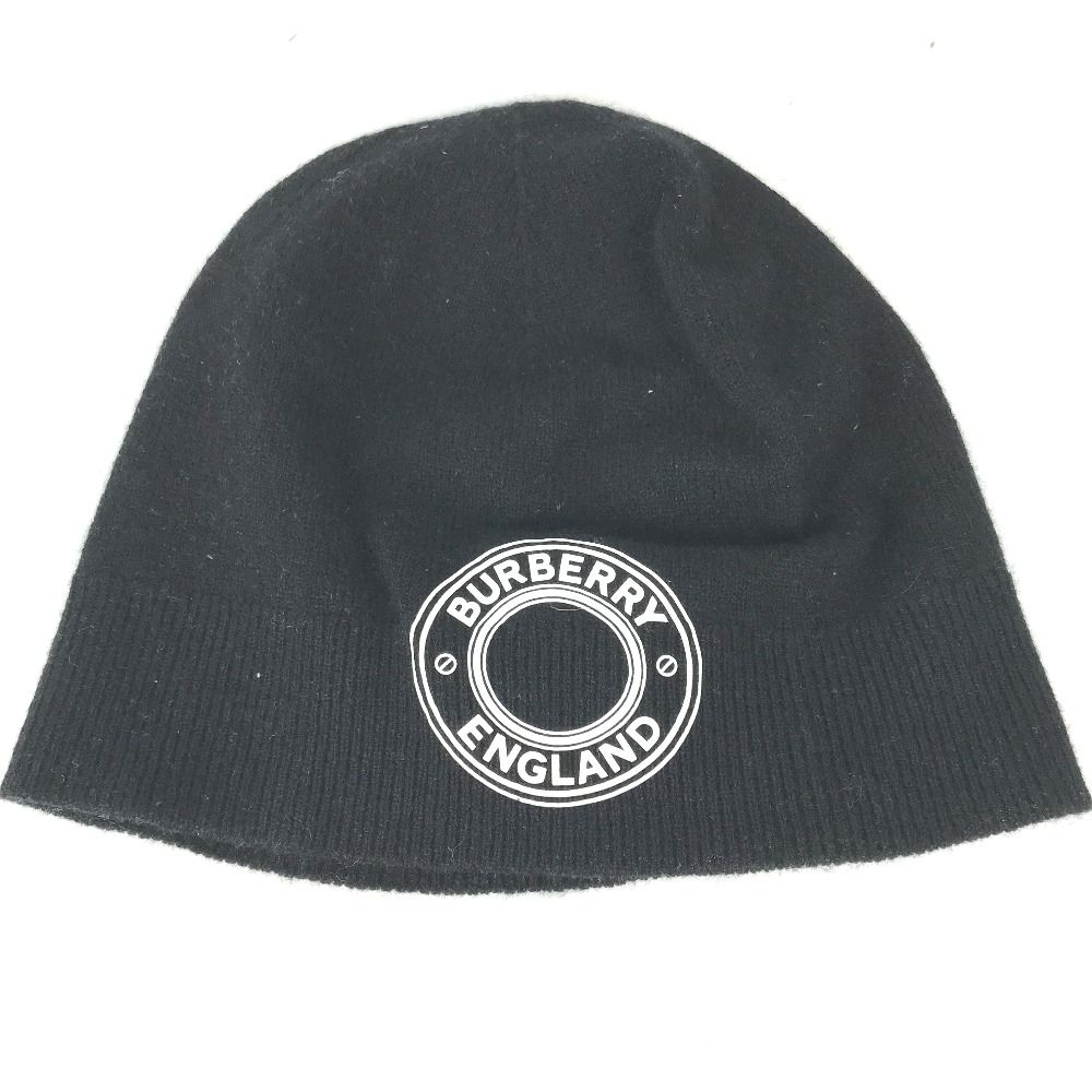 Burberry ニット帽　ビーニー BURBERRY バーバリー ニット帽 ロゴ グラフィック 8045083 カシミヤ