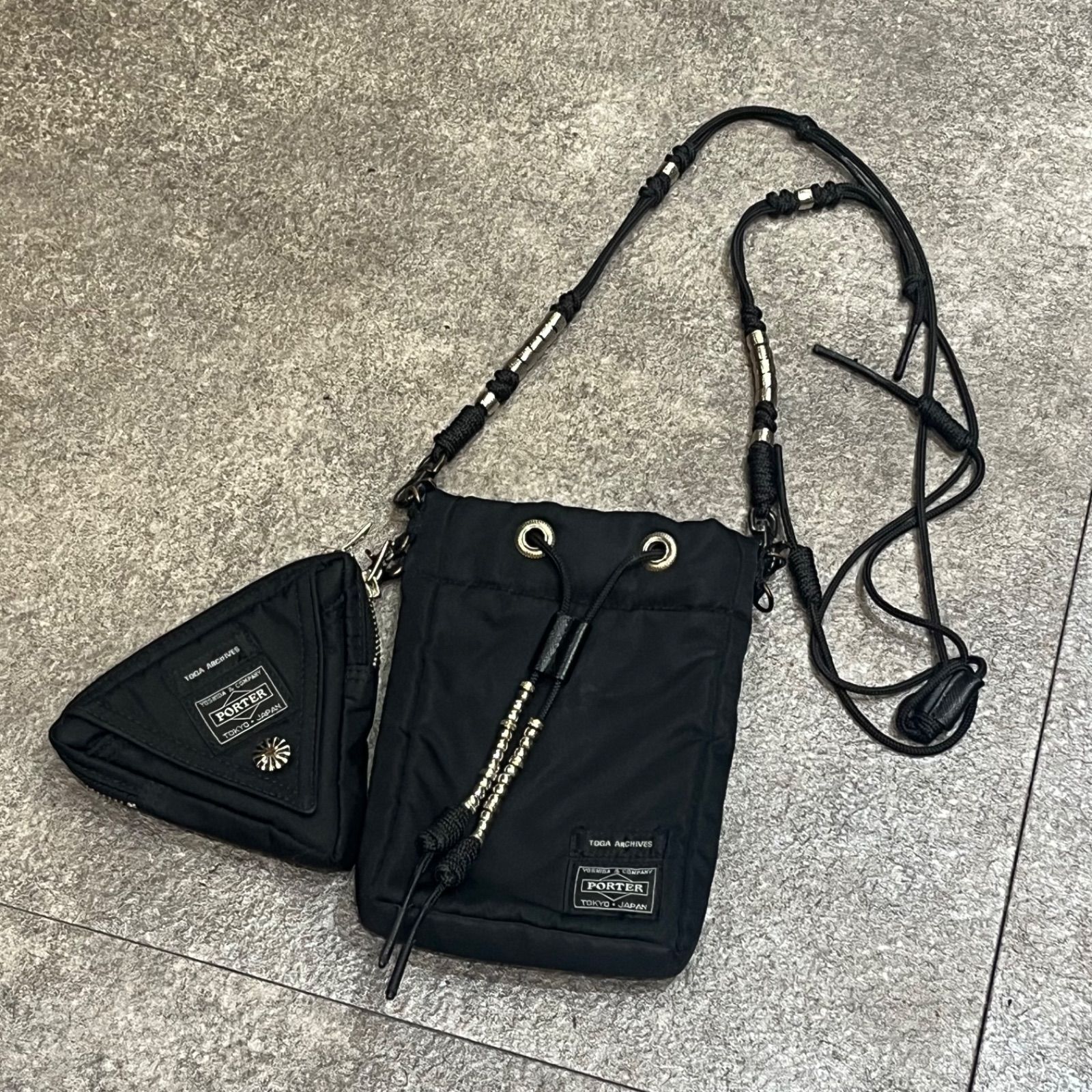 TOGA ショルダーバッグ ポーチ 未使用級] PORTER TOGA コラボ ベルト