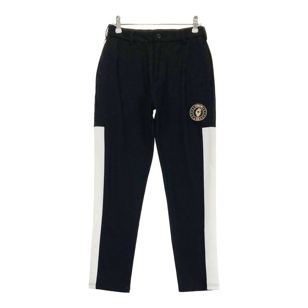 サイズ O V12 ヴィトゥエルヴ モデル ストレッチ裏起毛パンツ ブラック系 240101543060 ゴルフウェア レディース ストスト