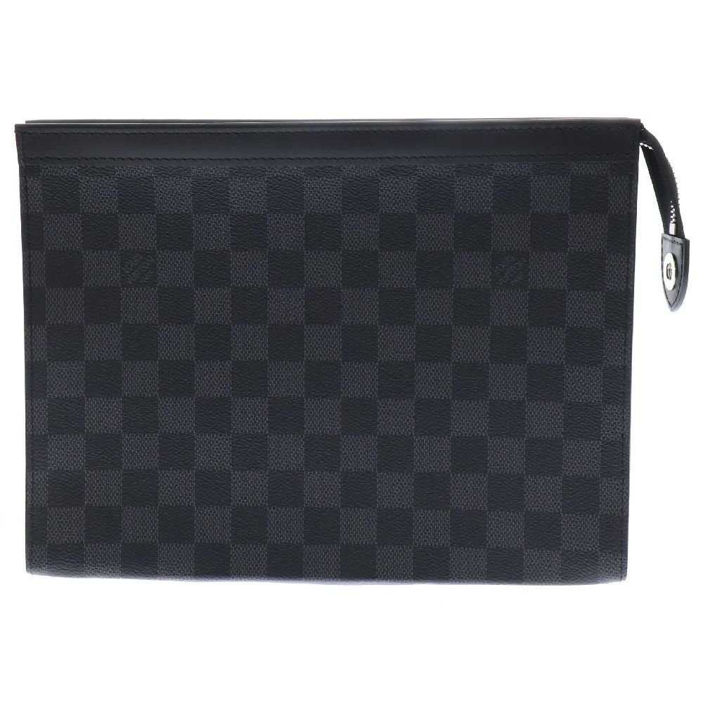 LOUIS VUITTON ルイヴィトン ダミエ グラフィット ポシェット ヴォワヤージュMM ブラック