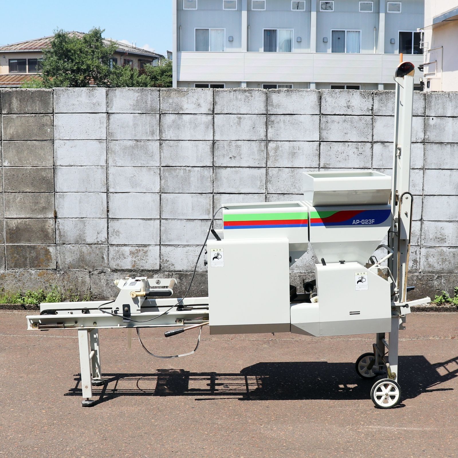 新潟発 石井製作所 播種機 AP-G23F 100V 稼働OK 50/60Hz 床土・播種 