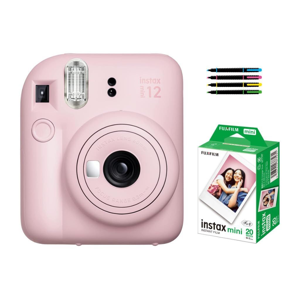 チェキ インスタントカメラ instax mini 12 富士フイルム (ブロッサム