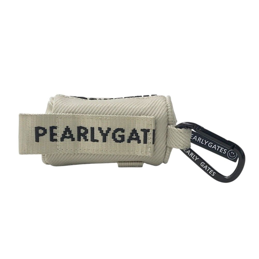 PEARLY GATES パーリーゲイツ ボールポーチ ケース ベージュ系