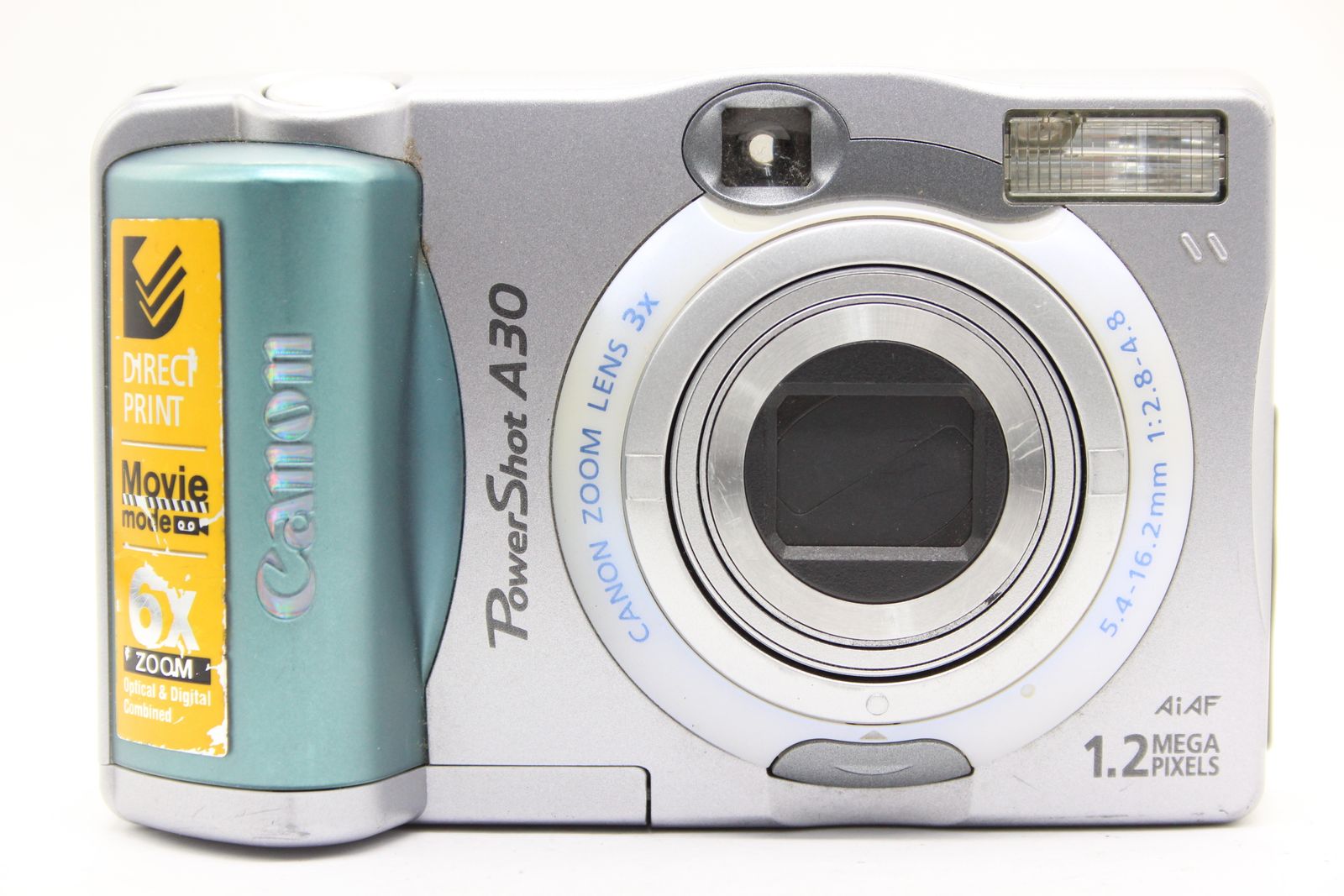 キヤノン 【返品保証】 【便利な単三電池で使用可】キャノン Canon PowerShot A30 3x コンパクトデジタルカメラ s5880