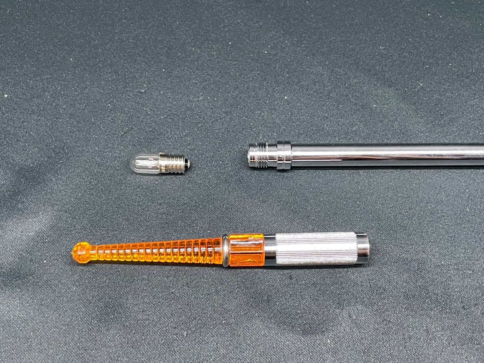 ネオンコントロール棒 740ｍｍ 2個 アンバー 24V球 旗棒 レトロ デコトラ アート 高野自動車用品製作所 トラックショップＡＳＣ FFCRYSTALESIA_COM