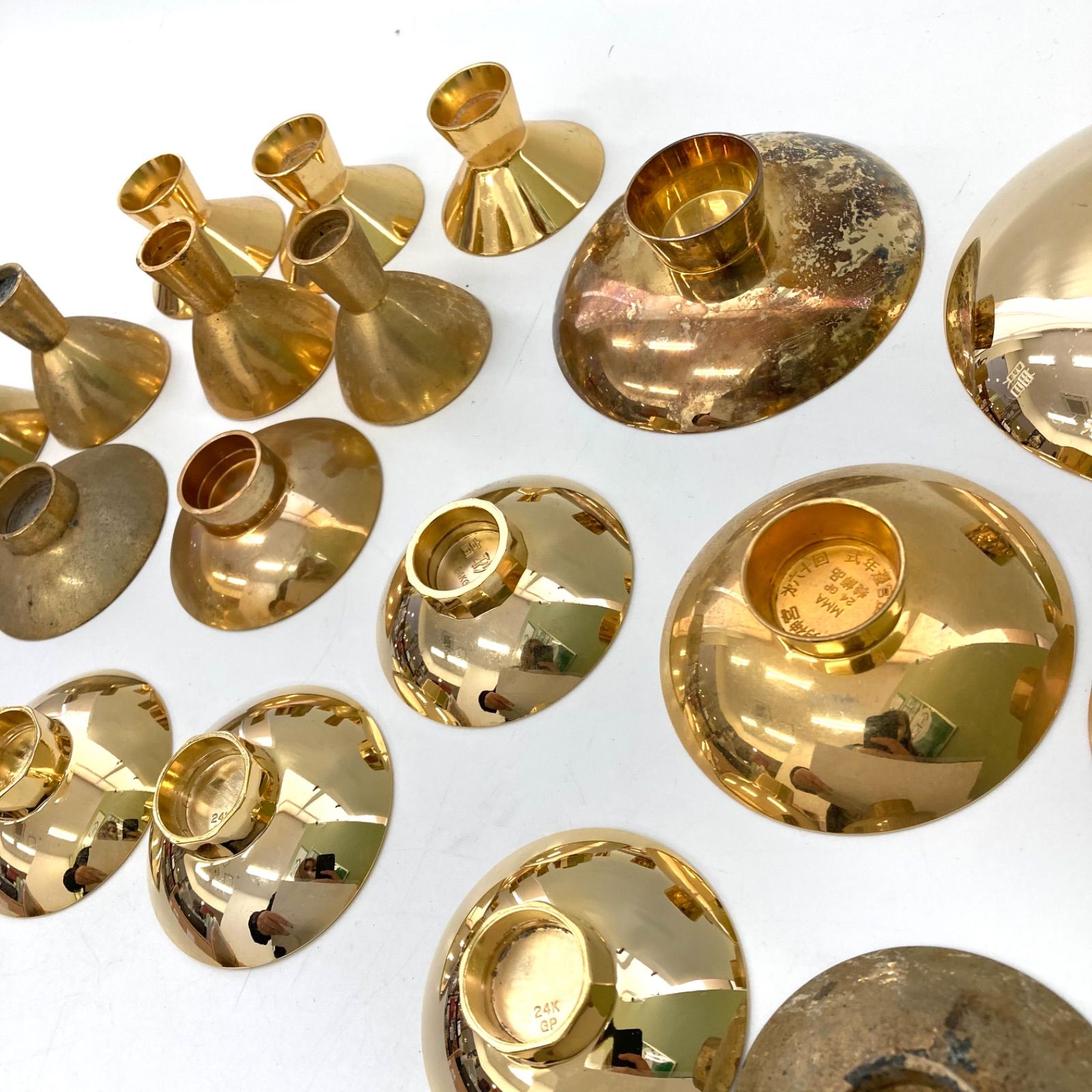 24KGP】金杯 K18GP まとめ売り ゴールド 盃☆ - メルカリ