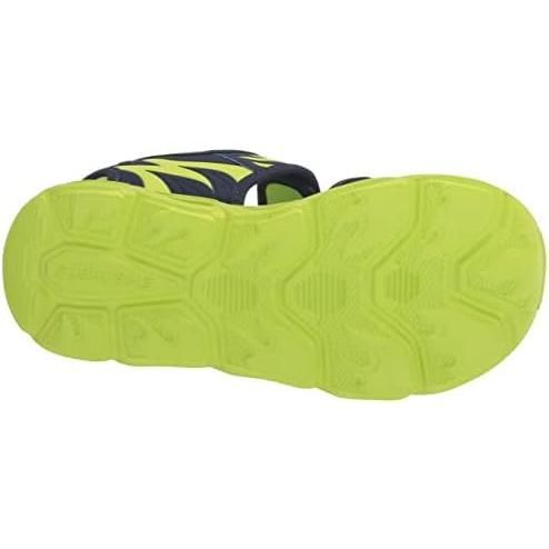 スケッチャーズ(SKECHERS) ジュニアストラップサンダル サーモフラッシュ ヒート タイド 400102L-NVLM ネイビー 20.0cm
