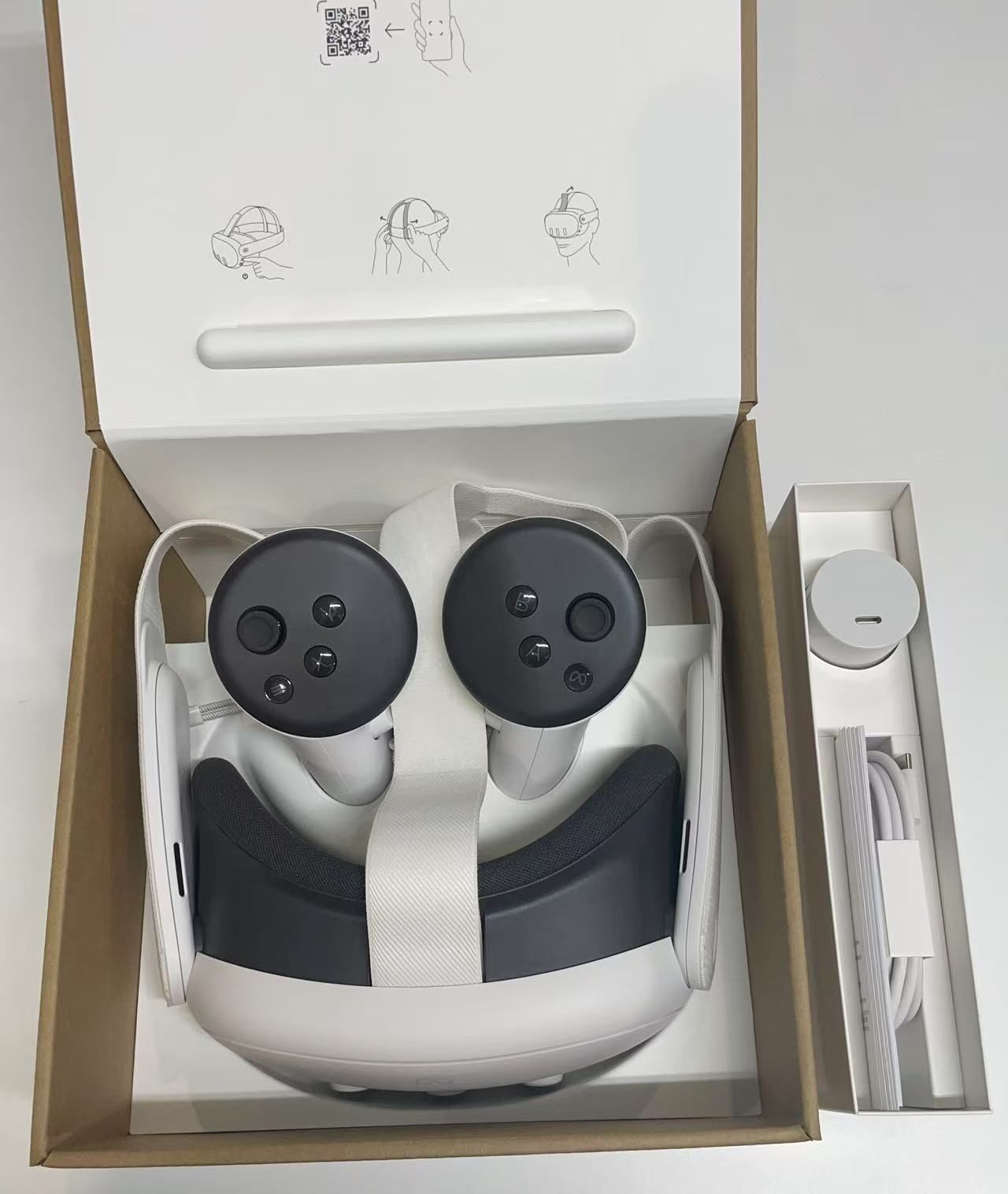 Meta Quest 3 512GB VR バッテリー付 美品: Quest 3 512GB バッテリー