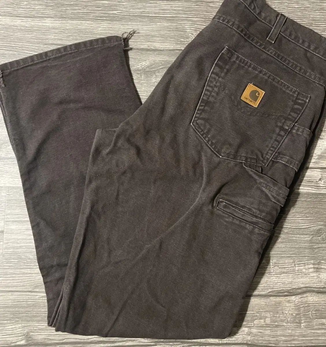 Carhartt カーハート B 11 DKB カーペンター ウォーク パンツ チョコレート ブラウン サイズ 36 x 32