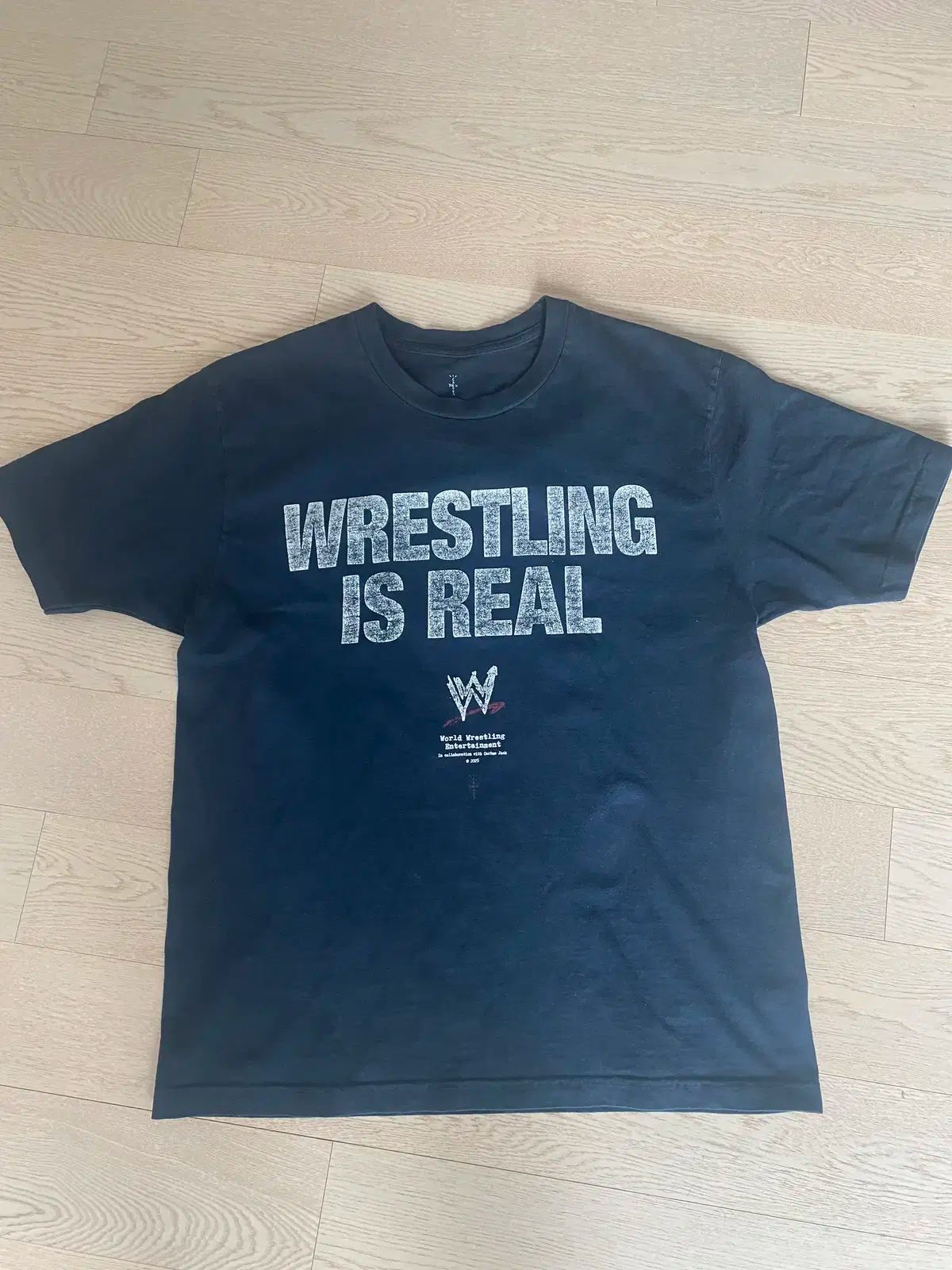 国内発送■CACTUS JACK■× WWE TWO WORDS TEE Travis Scott Cactus Jack X WWE Wrestlemania 41 DX Two Words