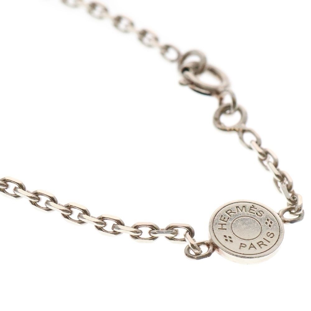 HERMES エルメスSellier セリエ チェーン ネックレス HERMES エルメス SELLIER セリエ コンビ ペンダント ネックレス