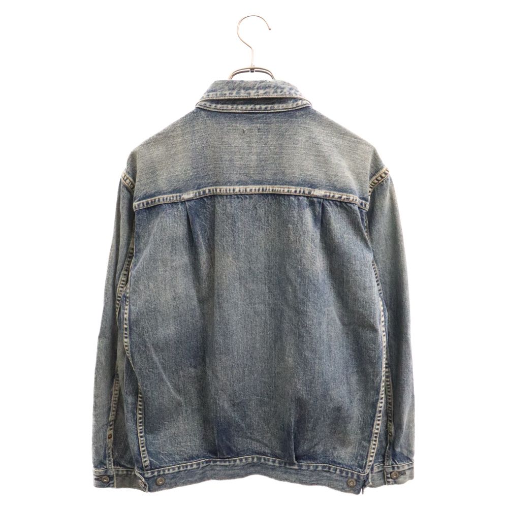 SEQUEL (シークエル) × FRAGMENT DESIGN 2nd TYPE DENIM JACKET フラグメント セカンドタイプ  デニムジャケット インディゴ SQ-21SS-JK-01 - メルカリ