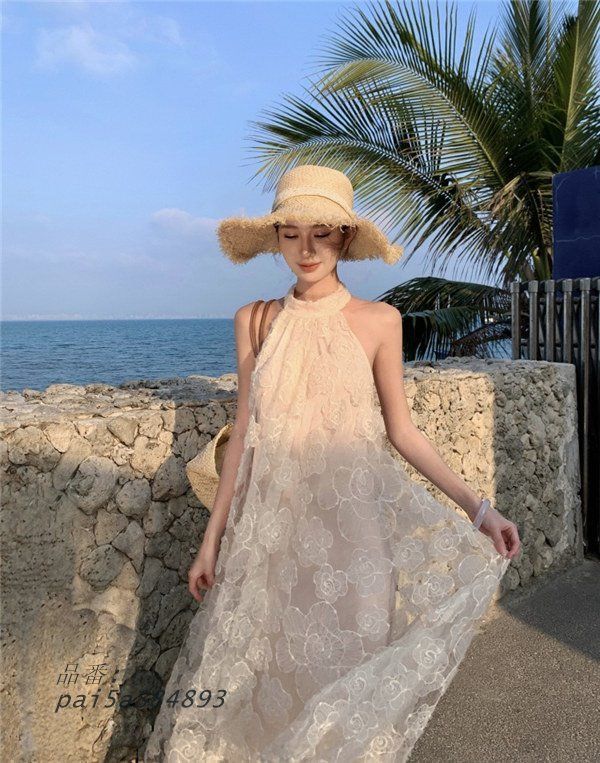 夏ワンピ ロングワンピース